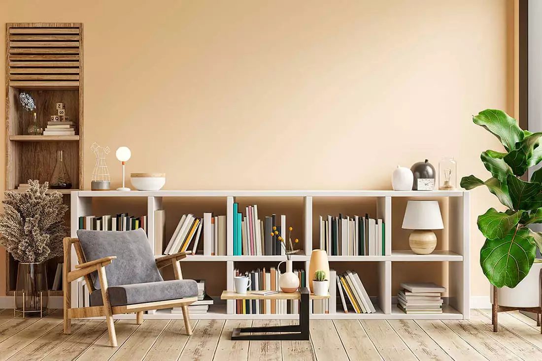 Книжный шкаф - 62 фото новинки долговечной мебели в интерьере!
