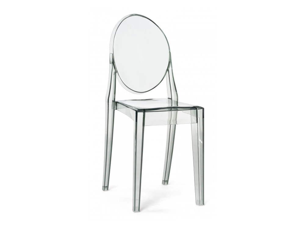 Victoria clear gray Пластиковый стул - фото №1