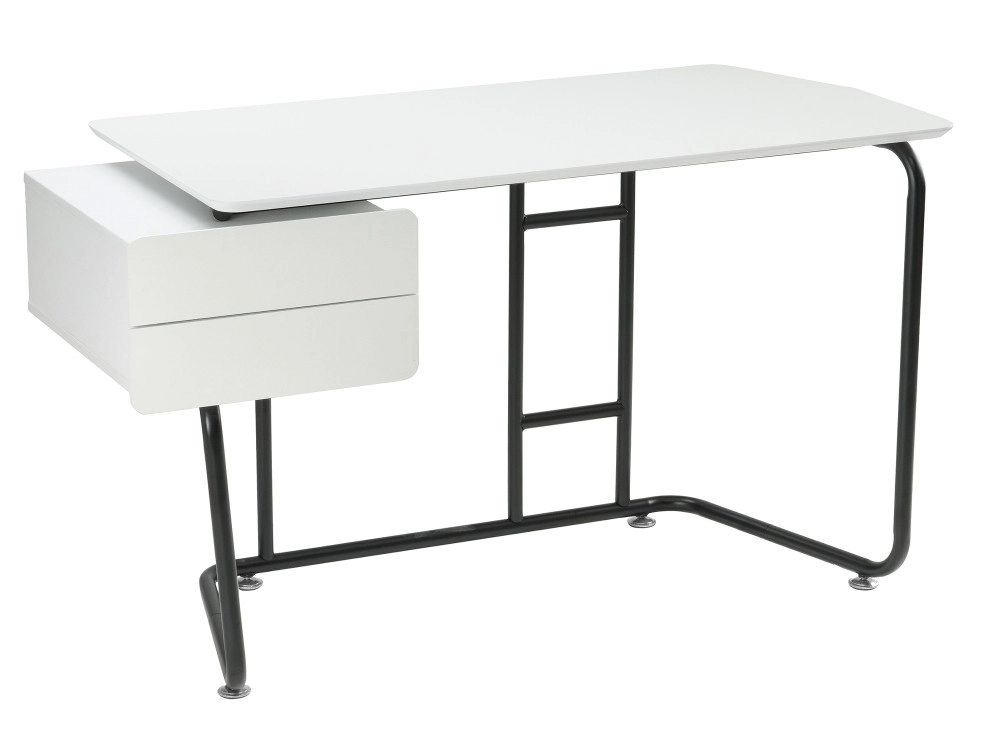 Desk white / black Офисная мебель - фото №1
