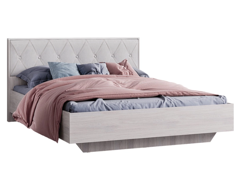 Кровать с настилом ДСП Кимберли КР-13 160х200 - фото №1