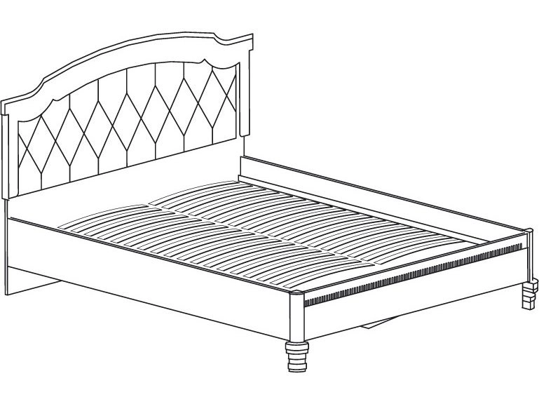 Кровать *1800  Марлен №489 - фото №1