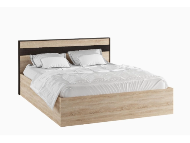 Кровать с настилом ДСП Лирика ЛК-1 160х200 - фото №1