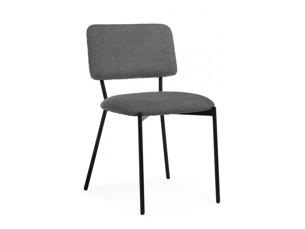 Reparo dark gray / black Стул на металлокаркасе - фото №1
