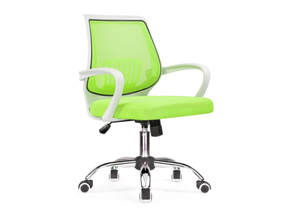 Ergoplus green / white Компьютерное кресло - фото №1
