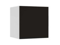 Куб Флорис черный глянец / белый - фото №1