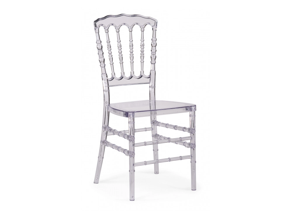 Chiavari 1 clear white Пластиковый стул - фото №1