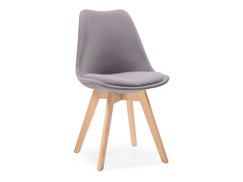 Bonuss light gray / wood Стул деревянный - фото №1