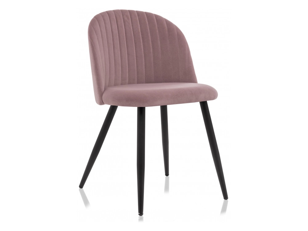 Gabi 1 light purple / black Стул на металлокаркасе - фото №1