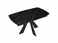 Стол DikLine DKU120 Керамика Черный мрамор/подстолье черное/опоры черные (2 уп.) - фото №8