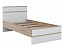 Кровать Сакура (90х200), белый - миниатюра