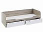 Кровать с 2 ящиками Ривьера (80х200) - фото №3