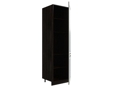 Шкаф П600 с 2-мя дверцами Ницца ДБК/ДУБ/СЕР Ф46 - фото №1, 888_ММК-00017796