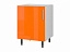 Шкаф напольный однодверный Хелена 60 см, оранжевый - миниатюра