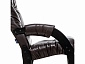 Кресло для отдыха Модель 61 Венге текстура, к/з Varana DK-BROWN - фото №6