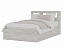 Кровать Гранд (120х220), дуб крафт белый - миниатюра