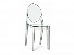Victoria clear gray Пластиковый стул - фото №1