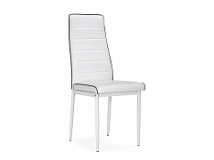 на металлокаркасе DC2-001 white / black Стул на металлокаркасе - фото №1