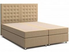 Кровать Box Spring 2в1 с матрасами и зависимым пружинным блоком Парадиз (160х200/80х200) - фото №1