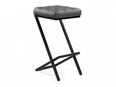 Амаури темно-серый / черный матовый Барный стул - фото №1, Woodville11318