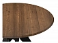Рикла 100х76 орех кантри / черный Стол деревянный - фото №6