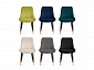 Seda 1 blue / black / gold Стул на металлокаркасе - фото №11