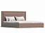 Кровать Тиволи Эконом с ПМ (140х200), микровелюр - миниатюра
