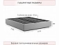 Мягкая кровать-софа без изголовья Base 1600 желтая с подъемным механизмом - фото №5