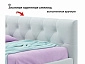 Односпальная кровать-тахта Afelia с ящиками 900 мята пастель с ортопедическим основанием - фото №6