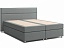 Кровать с матрасом и независимым пружинным блоком Марта (160х200) Box Spring, рогожка - миниатюра