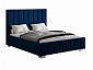 Кровать с подъемным механизмом Мирабель 160х200, синий - фото №2