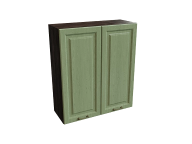 Шкаф В809 с 2-мя дверцами Ницца ДБК/ДУБ/ОЛИВ Ф50Н - фото №1, 888_ММК-00017631