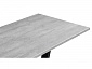 Мичиган Лофт 110х70 25 мм бетон / черный матовый Стол деревянный - фото №5