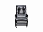 Кресло-качалка Модель 68 (Leset Футура) Венге, к/з Vegas Lite Black - фото №3