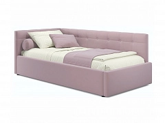 Односпальная кровать-тахта Bonna 900 лиловая с подъемным механизмом - фото №1, mebel_stock_3427