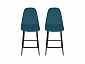 Комплект полубарных стульев Симпл, синий - фото №2