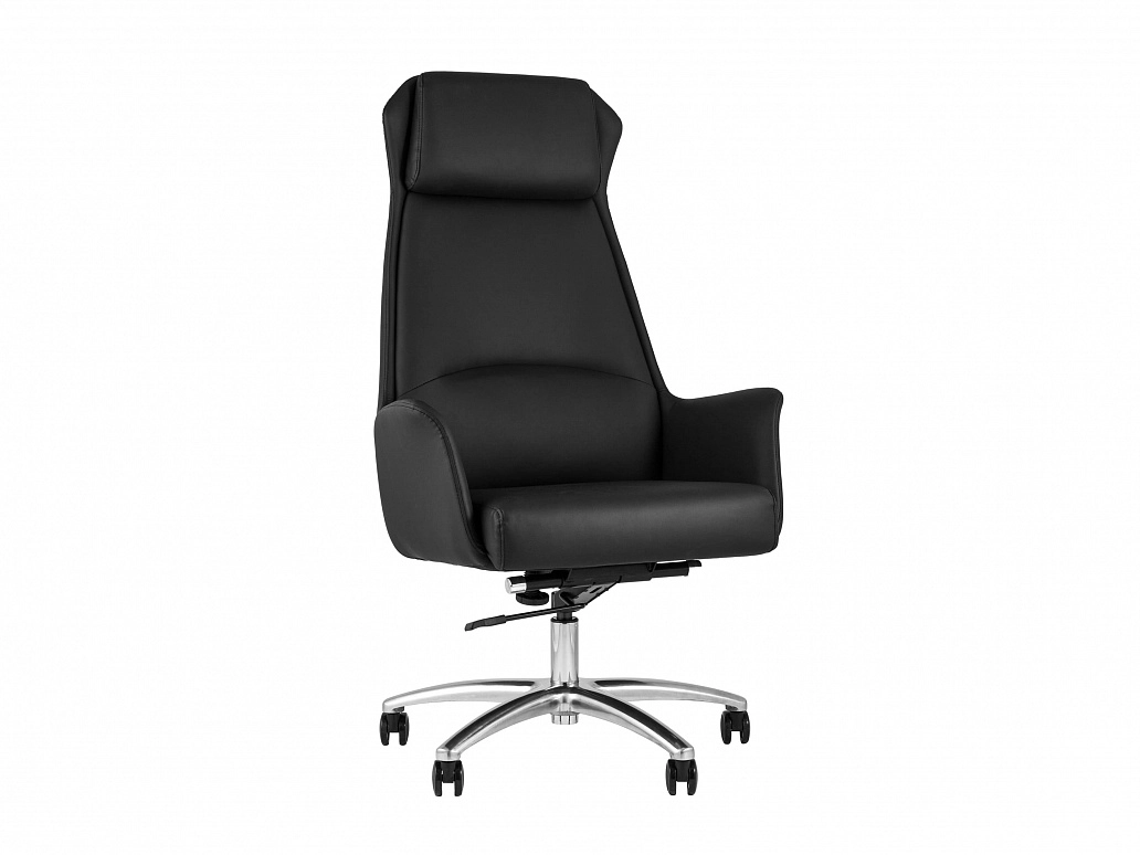 Кресло руководителя Stool Group TopChairs Viking Черный - фото №1