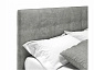Мягкая кровать Selesta 1800 кожа графит с подъемным механизмом - фото №3