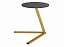 Стол приставной Сеул 42.47 (мрамор черный / металл: золотой), металл - миниатюра
