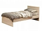 Кровать одинарная с настилом 21.55 (900 мм) дуб сонома - фото №3