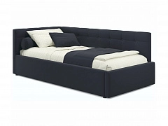 Односпальная кровать-тахта Bonna 900 темная ортопед.основание - фото №1, mebel_stock_2975