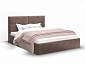 Кровать с ортопедическим основанием Сити 140х200, коричневый - фото №3