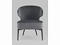 Кресло лаунж Stool Group Royal велюр темно-серый - фото №5