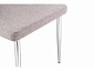 Benza beige fabric Стул на металлокаркасе - фото №9
