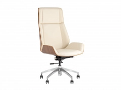 Кресло руководителя TopChairs Crown SN, бежевый - фото №1, 66_4088329904