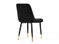 Seda-1 black / gold / black Стул на металлокаркасе - фото №6