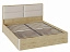 Кровать с ПМ Николь (160х200), микровелюр - миниатюра