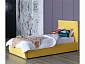 Мягкая кровать Selesta 900 желтая с ортопед.основанием - фото №6