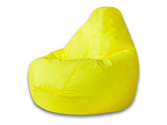 Кресло Мешок Желтое Оксфорд XL 125х85 - фото №1