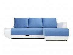Угловой диван с независимым пружинным блоком Поло LUX НПБ (Нью-Йорк) Правый - фото №1, 5006000010072