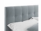 Мягкая кровать "Selesta" 1600 серая с матрасо АСТРА с подъемным механизмом - фото №5